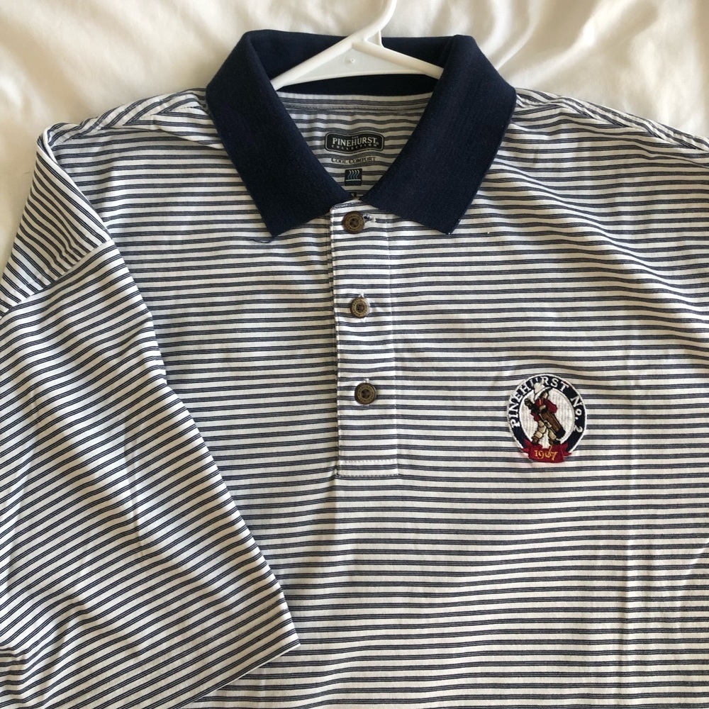 Pinehurst Striped Polo